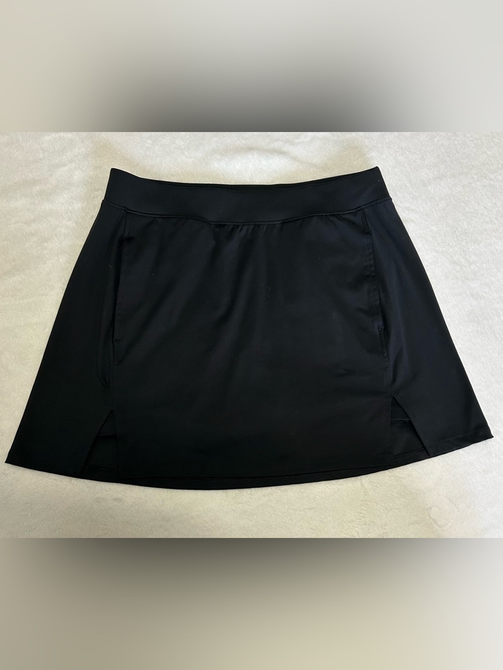 All in motion Target Women’s Medium Black Knit Slit Active performance Skort - Picture 2 of 7